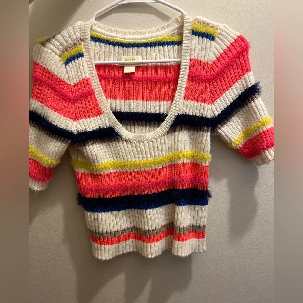 Maeve by anthropologie crop-top sweater small - Picture 3 of 6